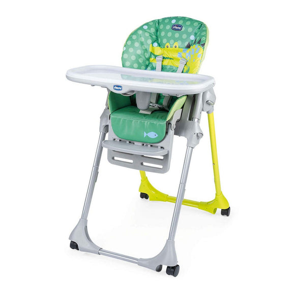 Highchair Chicco Crocodile + 6 Months Versatile and adaptable-0