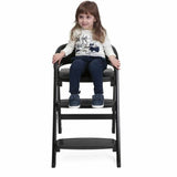 Highchair Chicco Crescendo Lite cairo coal Black Stainless steel-3