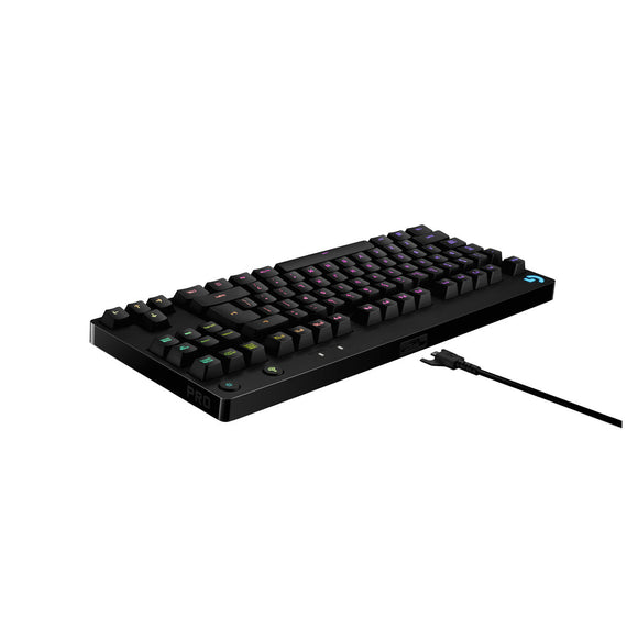 Gaming Keyboard Logitech 920-010592 Black Qwerty Italian-0