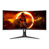 Monitor AOC CU34G2XP/BK Wide Quad HD 34" 180 Hz-11