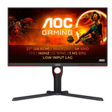 Gaming Monitor AOC U27G3X/BK 27" 4K Ultra HD 160 Hz/s-23