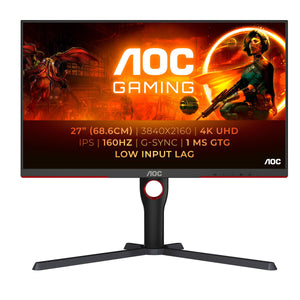 Gaming Monitor AOC U27G3X/BK 4K Ultra HD 27" 160 Hz/s-0