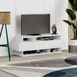 TV furniture Alexandra House Living White 125 x 42 x 32 cm-4