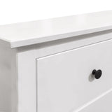 Chest of drawers Alexandra House Living White 76 x 81 x 39 cm 3 drawers-2