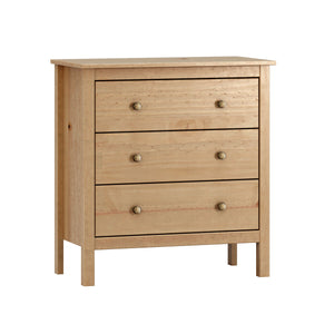 Chest of drawers Alexandra House Living Oak 76 x 81 x 39 cm 3 drawers-0