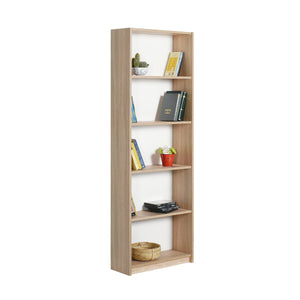 Bookshop Alexandra House Living Brown Wood MDP 58 x 169 x 22 cm 5 Shelves-0