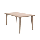 Table Resol Dessa Beige polypropylene 90 x 160 x 74 cm-0