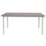 Table Garbar White Brown polypropylene 90 x 74 x 160 cm Rectangular-0