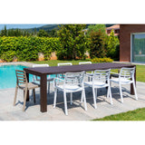 Garden chair Garbar Wind White polypropylene 58 x 78 x 54 cm 58 x 54 x 78 cm 4 Units (4 Pieces)-1