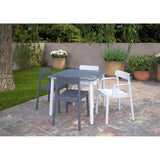 Garden chair Garbar Elba Blue polypropylene 56 x 53 x 80 cm 4 Units (4 Pieces)-6