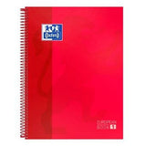 Notebook Oxford EUROPEANBOOK 1 Red A4+ 80 Sheets 5 Pieces (25 Units)-1