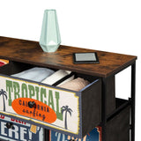 Chest of drawers Max Home Vintage 103 x 119 x 30 cm-4