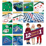 Multi-game Table Colorbaby 12-in-1 107 x 83,5 x 61 cm-1