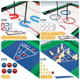 Multi-game Table Colorbaby 12-in-1 107 x 83,5 x 61 cm-2
