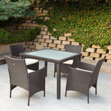 Table set with 4 chairs Aktive-3