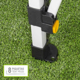 Gazebo Aktive 300 x 300 x 220 cm Green Foldable Adjustable height-2