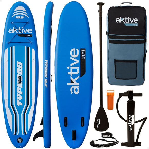 Inflatable Paddle Surf Board with Accessories Aktive Typhoon-0