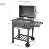 Barbecue Portable Aktive Metal Steel 102 x 104 x 65 cm-3