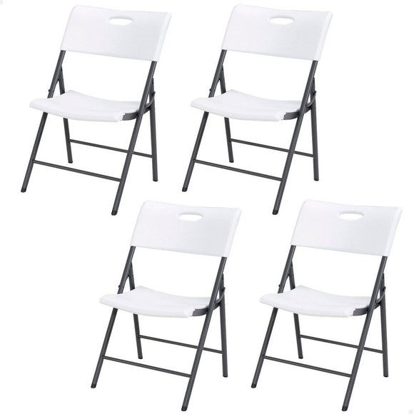 Folding Chair Lifetime 4 Units 50 x 82,5 x 58 cm-0