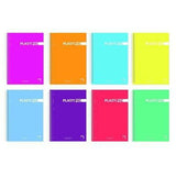 Set of exercise books Pacsa PLASTIPAC Din A4 80 Sheets 21,5 x 31,5 cm 5 Pieces (25 Units)-1