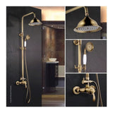 Shower Column Rousseau Yellow Polycarbonate-2