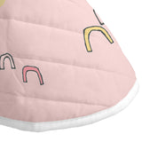 Bedspread (quilt) HappyFriday Moshi Moshi Multicolour 180 x 260 cm Pink flamingo-2