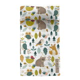 Bedspread (quilt) HappyFriday Moshi Moshi Multicolour 180 x 260 cm Forest-0