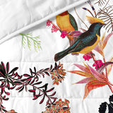 Bedspread (quilt) HappyFriday HF Birds of paradise Multicolour 180 x 260 cm-3