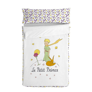 Quilted Zipper Bedding HappyFriday Le Petit Prince Ses Amis Multicolour 105 x 200 cm-0