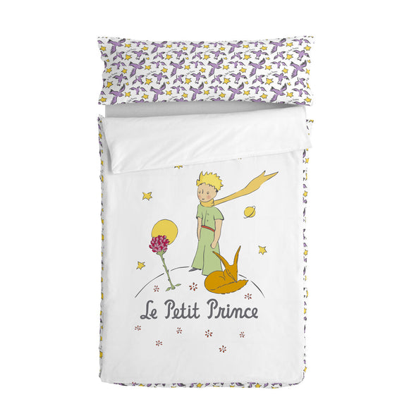 Quilted Zipper Bedding HappyFriday Le Petit Prince Ses Amis Multicolour 105 x 200 cm-0