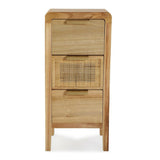 Chest of drawers Versa Rattan MDF Wood (24 x 66 x 30 cm)-4
