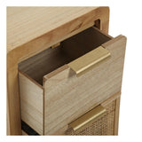 Chest of drawers Versa Rattan MDF Wood (24 x 66 x 30 cm)-3