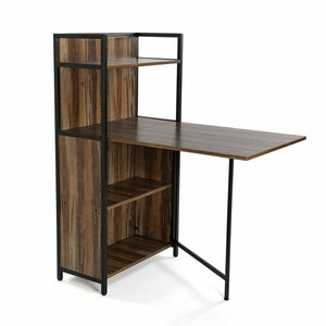 Shelves Versa 10330150 Folding Table Metal MDF Wood (60 x 30 x 120 cm)-0