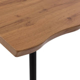 Centre Table Versa Malika PVC Metal MDF Wood 80 x 75 x 160 cm-1