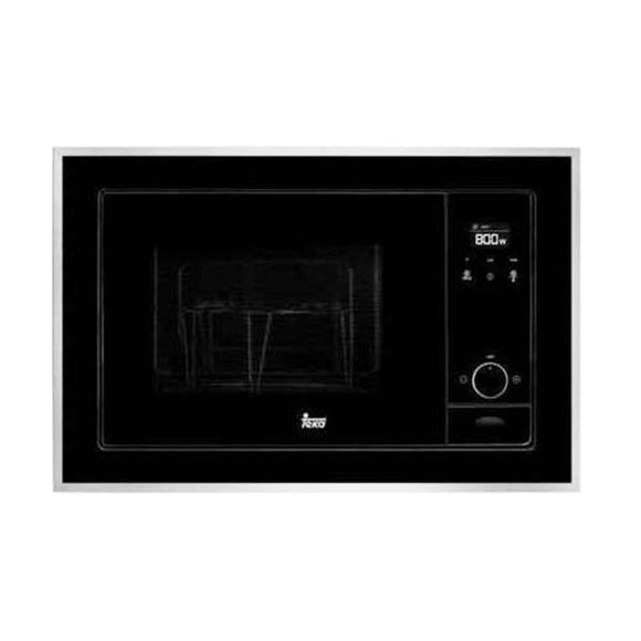 Built-in microwave with grill Teka ML 820 BIS 20 L 700W Black Black/Silver 700 W 20 L-0