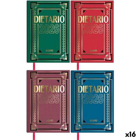 Appointment book DOHE 1/4 15 x 21 cm (16 Units)-0