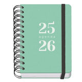 Diary DOHE GRAMMAR Green A6 120 x 170 mm 2025-2026 (20 Units)-1