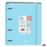 Ring binder DOHE Pastel Blue A4 (12 Units)-0