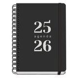 Diary DOHE GRAMMAR Black A5 150 x 210 mm (20 Units)-1
