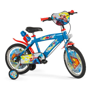Children's Bike Toimsa TOI16912 Superman 16" Blue Red-0