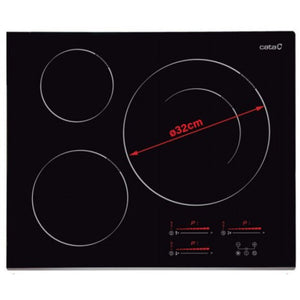 Induction Hot Plate Cata INSB6032BK /A 3F 60 cm 7100 W-0