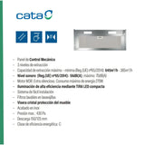 Conventional Hood Cata ARMONIA80X Steel-4