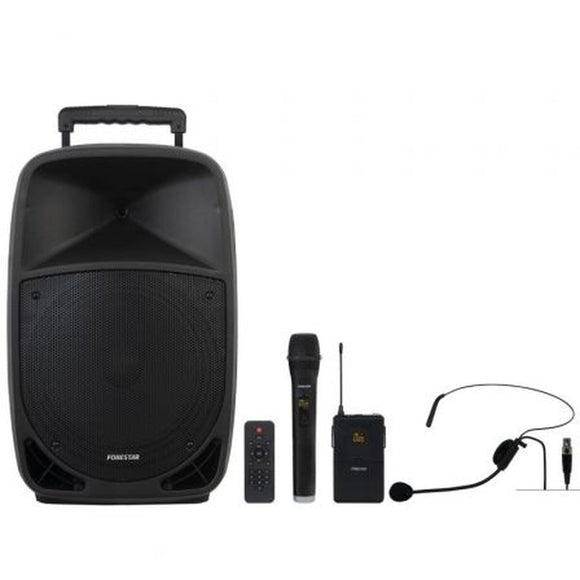 Portable Bluetooth Speakers FONESTAR MALIBU-312 Black 250 W-0