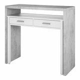 Desk Forés White 98,5 X 36 X 87,5 CM Metal MDF-0