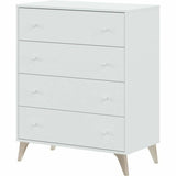Chest of drawers White 95 x 77,5 x 40 cm-0