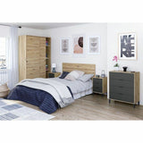 Chest of drawers Brown Black 77,5 x 40 x 93,5 cm-4