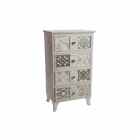 Chest of drawers DKD Home Decor 51,4 x 34,2 x 90,6 cm Beige Wood Arab-0