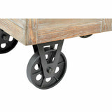 Bench DKD Home Decor   Fir Natural Black Beige Polyester (61 x 51 x 77 cm)-3