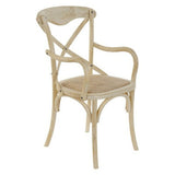 Dining Chair DKD Home Decor White Multicolour 55 x 57 x 92 cm 55 x 47 x 92 cm-0