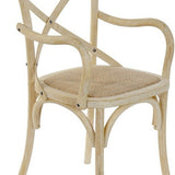Dining Chair DKD Home Decor White Multicolour 55 x 57 x 92 cm 55 x 47 x 92 cm-1